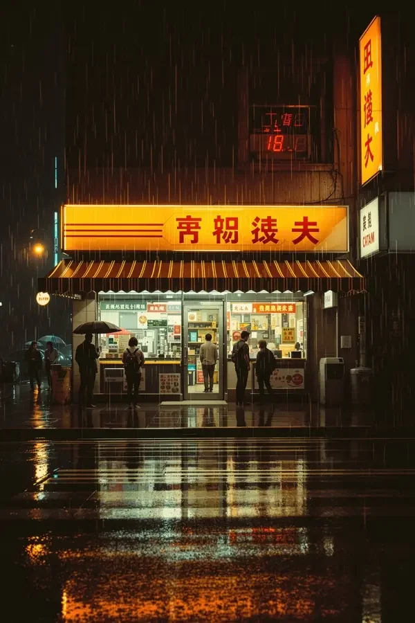 雨夜便利店 封面 - 后入视频高清影视