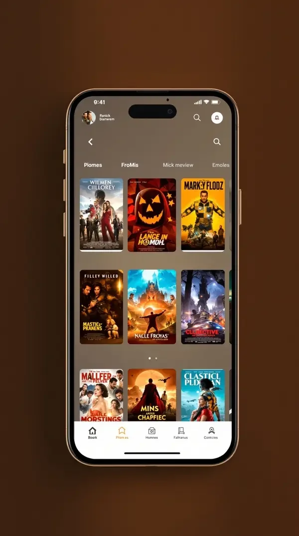 后入视频 APP 界面预览